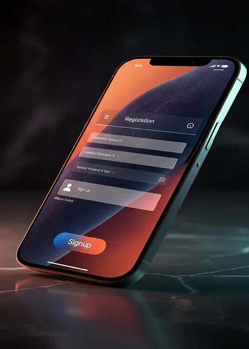 Interface d'inscription simplifiée de Casino Lab, avec formulaire de création de compte et options de sécurité.